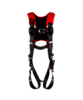 Comfort Vest Style Safety Harness With Padded Straps For All Day Wear Black X Large Adjustable Fit For A Custom Feel