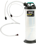Manual Fluid Extractor Pump for Oil Change and Transmission Fluid, 8L Capacity, 5ft Hose, hand pump with visible brand logo