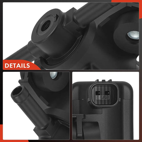 Close-up details of Honda Vapor Canister Purge Valve Solenoid Replacement For Accord 2004 To 2006 V6 3.0L, Odyssey 2005 To 2010 V6 3.5L.