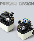 12V Hydraulic Power Unit Replacement For Trim Tab Pumps With Dual Solenoid Valves Marine Grade HPU for yacht boats, image with precise design