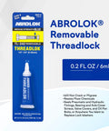 Medium Strength Thread Locker Blue Removable Sealant For Metal Fasteners Packaging