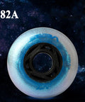 82A hardness inline skate wheel from Four Pack Inline Skate Wheels 82A Hardness Replacement Set for Roller Blades and Indoor Skating.