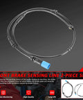 Front and rear brake wear sensor cable set with blue connector for BMW X3/X4 (2018–2021)
