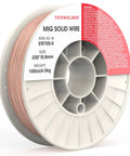 ER70S-6 MIG Welding Wire.030 In 10 Lb Solid Carbon Steel On A Durable ABS Plastic Spool, High Feedability For DIY Projects