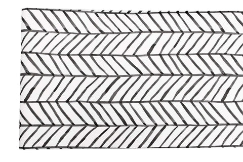 Peel And Stick Black And White Herringbone Wallpaper With Self Adhesive Vinyl Decor Easy Install No Mess Durable And Removable