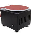 Heavy Duty Mini Belt Disc Sander And Bench Grinder, 2 In 1 Electric Spindle Sander Machine with disc sander on top.