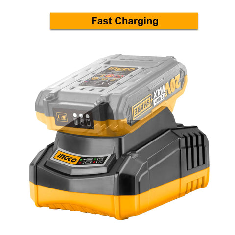20V Cordless Impact Wrench Set With Brushless Motor Half Inch Drive Beefy Power Includes Two Batteries Fast Charger