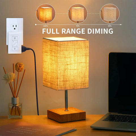 Go To Smart Plug Dimmer With Remote For Indoor Lighting Alexa Ready Digital Light Switch controlling dimmable desk lamp