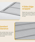 Heavy Duty Metal Queen Excluder For 10 Frame Beehives Galvanized Rustproof Beekeeping Tool with 4mm spacing detail