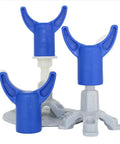 FinCap Concrete Screed Chair Stay In Place Slab Support For 1-1/2 Inch ID Pipe Non Corrosive Polymer Fits 1/2 Inch Or 5/8 Inch Rebar