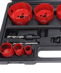 Ultimate 21 Piece HSS Hole Saw Kit For Metalworkers: Fast Cutting 25mm To 3 Inch Drill Set With Extenders And Accessories To Nail Any Project Today. HSS bi-metal hole saws in case