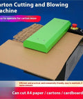 Eco Friendly Cardboard Cutter Paper Cutting Machine That Turns Waste Cardboard Into Cushioning Mesh For A Real Game Changer In Sustainable Packaging Compact And Easy To Use In Warehouses And Packaging Stations. cardboard cutter on recycled carton