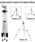 Heavy Duty Impact Sprinkler On Tripod Base With Extra Tall Pulsating Metal Sprinkler For Large Yards And Gardens Telescoping Legs Waters Up To 90 Ft Diameter Durable Tripod System, adjustable height 21 to 50 inches