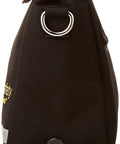 Side view of Rugged Python Safety Tool Pouch built with heavy duty canvas and inner lining, showing D-ring attachment point.