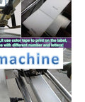 High Speed Round Bottle Labeling Machine Plus Slick Date Printer And Rock Solid Applicator designed for label printing on various containers.