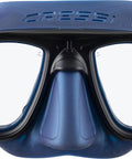 Calibro Low Volume Dive Mask With Fog-Stop System Integrated Dual Frame Technology Wide Field Of View And Secure Seal Blue Black