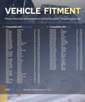 Vehicle fitment chart for Ambient Air Temperature Sensor For Hyundai Elantra Kia Forte includes compatible models and specifications.