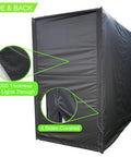 Indoor Golf Simulator Enclosure For Home Practice And Training Complete At Home Golf Setup Kit, 4-sided weather-resistant enclosure
