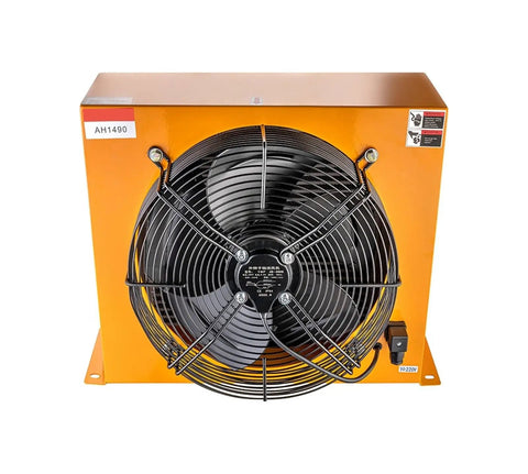 Air Cooled Hydraulic Oil Radiator With 250 LPM Flow, 24000 Kcal Per Hour Cooling, Beefed Up Heat Exchanger And Fan, Strong 2.0 MPa Pressure Rating, Industrial Grade Oil Cooler For Machinery And Equipment