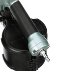 Coil Framing Nailer With 15 Degree Magazine Delivers Fast Driving For Two Inch To Three And One Quarter Inch Nails Lightweight Eight Point Eight Pounds Perfect For Wall Sheathing Roof Decking And Subflooring showing handle and magazine.