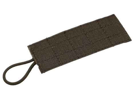 Five Round Tearaway Shotgun Cards For 12 Gauge Shells Black With Quick Detach Backing And DuraGrip Adhesive Loop Mounting