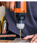 Get Your Hands On This Awesome 13 Piece M35 Cobalt Twist Drill Bit Set With Sharp 135 Degree Tips Perfectly Engineered For Tough Cast Iron And Stainless Steel Jobs Plus Jobber Length Design Fits All Your Regular Clamping Tools Like A Champ. M35 cobalt jobber drill bit in power drill, drilling wood