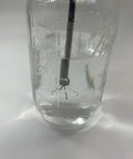 BlueEye Grabber Borescope With USB Camera And LEDs 1 Megapixel Head 6mm SemiRigid Probe in glass jar