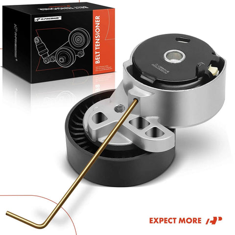 Belt Tensioner Assembly With Pulley For Volvo S60 S80 V60 XC60 XC70 XC90 And Land Rover LR2 3.0L 3.2L Replace 30777695 31401286