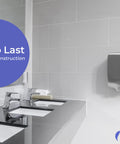 Two Pack Commercial Hand Dryer For Bathrooms Ultra Fast Drying In 9 To 11 Seconds High RPM Motor Wall Mounted