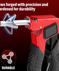 Heavy Duty Molly Bolts For Drywall Kit In Three Sizes 0.12 Inch To 1.28 Inch Metal Hollow Wall Anchors And Screws With Setting Tool 34 Pieces Suitable For Drywall Hollow Walls And Plaster Secure And Easy Installation close-up view