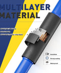 3 To 1 Shrink Ratio Heat Shrink Tubing Kit With Adhesive Lined, Marine Grade, illustrating adhesive layers on wire.