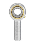 Rod End Bearing 3/4 Inch Bore With 3/4-16 Left Hand Thread Pre Lubricated Spherical Ball Joint Built For Tough Jobs, 45 Steel Body And Hardened Bearing Steel Ball, 29 kN Static And Dynamic Load Capacity. front view
