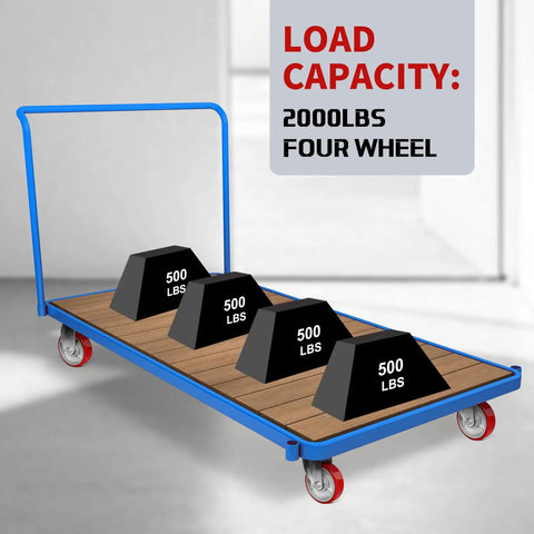 Heavy Duty Casters Set Of 4 Featuring Rock Solid 4 Inch Polyurethane On Steel Wheels Built Tough For 2000 Lb Loads dual swivel on utility cart with weights