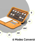 Ultra Accurate Digital Gram Scale For Jewelry And Coins, Pocket Size Scale With 200 X 0.01g Precision, Includes 50g Calibration Weight