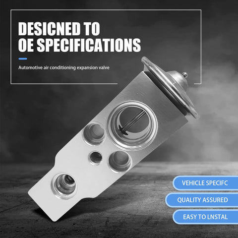 Heavy Duty A C Expansion Valve For Auto Air Conditioning Systems With Metallic Anti Wear Construction, Rust Proof And Built To Last Valve For Lexus, Jaguar Land Rover, Honda, Toyota, Suzuki And More, Ideal A C System Repair Part with OE specifications.