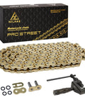 Heavy Duty 520 Motorcycle Chain With 120 Links O Ring Includes Master Link And Chain Breaker