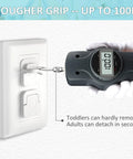 Baby Proof Outlet Covers 60 Pack For Kid Safe Sockets And Home Electrical Protection, gauge measuring pull strength