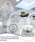 Replacement B Unit Motor Assembly for Broan NuTone 679RL And 769RF Vent Fans shown with product details and installation image