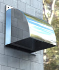 Heavy Duty 8 Inch Stainless Steel Exhaust Vent Cap For Outdoor Wall With Mesh Screen 304 Stainless Steel Construction