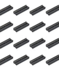 17Pcs DIP IC Socket Adapter Kit With 7.62mm Row Pitch And 28 Pin Sockets For Breadboard Prototyping And PCB Design, 2.54mm Pitch