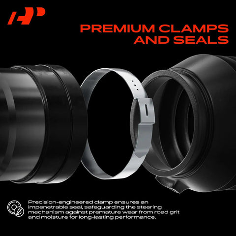 Premium clamps and seals for Hydraulic Power Steering Rack And Pinion For Honda Accord 2003 2007 And Acura TL 2004 2008