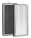 4 Pack Replacement Filters For 15 And 15V2 Air Purifiers, 3 In 1 Pre Filter And Activated Carbon Filter, front and back view
