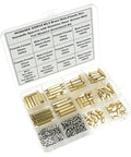 M2.5 Brass Hex Standoffs Spacers Kit With Male And Female Threads 500 Piece Assortment Of Screws Nuts Washers For Diy Electronics