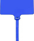 Blue 9 Inch Identification Cable Ties 120 Lb Tensile Strength One Quarter Inch Wide Heavy Duty Self Locking