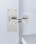 Hydraulic Soft Close 4 Inch Cabinet Hinges 90 Degree Concealed Inner Closet Door Hinges For Wardrobes Kitchen Cabinets And Furniture Thickened Durable