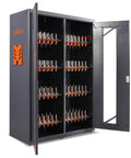 CNC Tool Holder Cabinet Storage Organizer Rack For CAT30 BT Tools In Warehouses And Machining Centers Built Tough With Heavy Duty Steel Construction 240 Capacity Durable Tool Tray Holder System, open