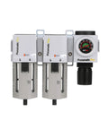 StageAir Drying System With 5 Micron Particulate Filter And 0.3 Micron Coalescing Filter Plus One Half Inch NPT Air Pressure Regulator