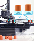 3D Printer Bed Leveling Upgrade Kit With Silicone Column Mounts And Leveling Spring Replacements 8 Pack installed on printer