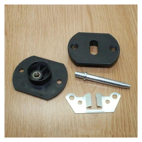 Universal Sectional Couch Connectors 6 Piece Set includes durable plastic clips and metal fastener for easy sofa installation.