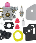 330LK Carburetor Tune Up Kit for Husqvarna 130L 130C Weedeater Trimmer Replacement Kit With Spark Plug Two Gaskets Fuel Filter